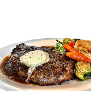 Pacific Dining Car Ribeye Steak