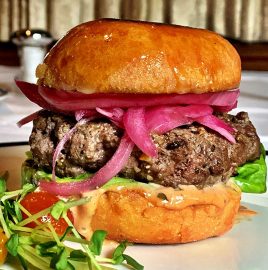 Pacific Dining Car Prime Burger